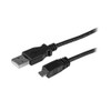 StarTech 2m Micro USB Cable - Charge or sync micro USB mobile devices from a standard USB port on your desktop or mobile computer - 2m usb a to micro b cable - usb a to micro b cable