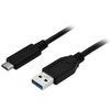 StarTech USB to USB C Cable - 1m / 3 ft - USB 3.0 (5Gbps) - USB A to USB C - USB Type C - USB Cable Male to Male - USB C to USB - Connect your USB-C devices to a computer - USB Type A to USB Type C Cable - Connect USB C peripherals such as a hard drive to a USB-A laptop or tablet - Charge USB-C mobile devices from a USB-A laptop or wall charger - 1m in length - Warranty: 2-Year