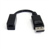 StarTech DP2MDPMF6IN 15.24 cm DisplayPort/Mini DisplayPort Video Cable Adapter - Cable for Monitor, Notebook, Audio/Video Device, Computer - First End: 1 x 20-pin DisplayPort 1.2 Digital Audio/Video