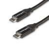 StarTech 0.5m USB C to USB C Cable w/ 5A PD - M/M - USB 2.0 - USB-IF Certified - USB Type C Cable - USB C Charging Cable - USB C PD Cable - Power your USB Type-C devices with reduced clutter - 0.5m USB-C to USB-C Cable - 0.5 m USB Type C Cable - 1.5ft USB C Charging Cable - 1.5 ft USB C Fast Charge Cable - 1.5' USB C PD Cable - Short USB C Cable - USB C Power Delivery Cable