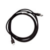 CS6080 CORDLESS CRADLE CABLE: USB-C (CRADLE) TO USB-A (HOST) CABLE 7FT. (2.1M) STRAIGHT - MIDNIGHT BLACK