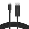Belkin Connect 2 m DisplayPort/USB-C Data Transfer Cable - Cable for Chromebook, MacBook, iPad Pro, Projector, TV, Mobile Device - First End: 1 x USB Type C - Male
