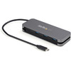 4 Port USB C Hub - 3x USB-A/1x USB-C - 5Gbps USB 3.0 Type-C Hub (3.2/3.1 Gen 1) - Bus Powered - Portable USB-C to USB-A Adapter Hub - 11.2" (28.5cm) Cable w/Cable Management (HB30CM3A1CB)