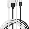 Verbatim Essentials 1 m USB/USB-C Data Transfer Cable - 2 Pack - Cable for Smartphone, Tablet, Notebook, Power Bank, iPhone - First End: 1 x USB 2.0 Type A - Male - Second End: 1 x USB 2.0 Type C