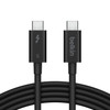 Belkin Connect 1 m USB-C Data Transfer Cable - Cable for Display, Monitor - First End: 1 x USB Type C Thunderbolt 5 - Male - Second End: 1 x USB Type C Thunderbolt 5 - Male - 120 Gbit/s