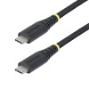 StarTech 3m (10ft) USB-C Charging Cable, 240W PD EPR, Dual-Layer Silicone/Braided Jacket, Rugged USB 2.0 Laptop Charge Cord, USB-IF
