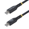 StarTech 6.6ft (2m) USB-C Charging Cable, Charge & Sync, 240W (5A) PD EPR, USB 2.0 Laptop Charger Cable, USB-IF Certified, TPE Jacket