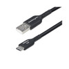 StarTech 4m (13ft) USB-A to USB-C Charging Cable, Charge & Sync, 3A, USB 2.0, TPE Jacket - Black USB Charging Cord