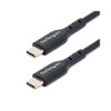 StarTech 4m (13ft) USB-C Charging Cable, Charge & Sync, 60W (3A) PD, USB 2.0 Laptop Charger Cable, TPE Jacket - USB C Charging Cord