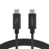 Belkin Connect 1.22 m USB4 Video/Power/Data Transfer Cable - 1 - Cable for USB Device, iPad Pro, MacBook Pro - 20 Gbit/s