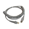 CABLE USB TYPE A COILED POWER OFF TERMINAL 2 METERS CAB-424E