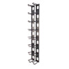 APC NetShelter Cable Management, Vertical Cable Manager, Cable Rings, Set of 8, Black, 55 mm x 766 mm x 85 mm