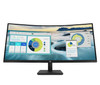 HP P34hc G4, 34" WQHD CURVED, EYE EASE, 21:9, 3440x1440, USB-C (65W PD), DP+HDMI, SPEAKERS, Tilt, Height, USB, 3 Yrs