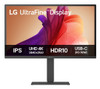 27" ULTRAFINE,HDR10,IPS,16:9,4K,UHD(3840x2160),5MS,60Hz,HDMI(2.0),DP(1.4),USB-C(90W),TILT,PIVOT,HEIGHT, SWIVEL,SPK(5Wx2),VESA100x100,3YR WTY