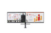 ERGO 2x 27" QHD(2560x1440) Daisy Chain Monitor,16:9,IPS,5ms,75Hz,HDMI(2.0)x1,DP(1.4)x1,USB3.0x2,USB-C(60W),C-CLAMP ERGO STAND,3YR WTY