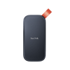 SanDisk Portable SSD, SDSSDE30 2TB, USB 3.2 Gen 2, Type C to A cable, Read speed up to 800MB/s, 2m drop protection, 3-year warranty