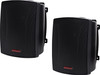 Redback 45W 100V 8 Ohm Wall Mount Black Speaker Pair