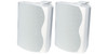 Opus One 50W 8 Ohm White Wall Mount Speaker Pair