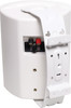 Redback 50W 100V 8 Ohm Wall Mount White Speaker Pair
