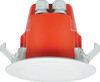 One-Shot 100mm 100V 5W Ceiling EWIS Speaker White Plastic Grille