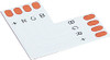 Genlamp L Shape Strip For RGB 5050 Chip LED Strips - 4pk
