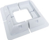 Plastic Solar Panel Corner Mount 4pc