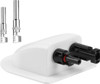 Dual MC-4 Solar Cabling Entry Point - White