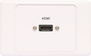 Dynalink HDMI Wallplate with Flylead Connection