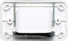 Dynalink White Reverse Shovel Nose Wallplate