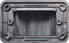 Dynalink Black Shovel Nose Wallplate