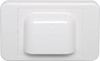 Dynalink White Slimline Shovel Nose Wallplate