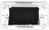 Dynalink White Slimline Shovel Nose Wallplate