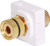 Black Binding Post / Banana Clipsal Clip-In Mechanism