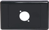 Black Wallplate For D Series Connector