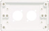 Wallplate For Dual D Series Connectors