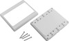 Blank Double Width Wallplate