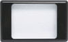 Altronics Clear/Black Dual Cover Blank Wallplate