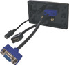 Dynalink VGA 3.5mm HDMI Wallplate Black - Fly Leads