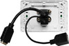 Dynalink USB B HDMI Wallplate With Socket Flyleads - Clipsal Pro