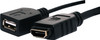 Dynalink USB B HDMI Wallplate With Socket Flyleads - Clipsal Pro