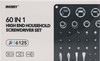 Jakemy Professional 60 Piece Driver And Socket Set
