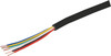 14/0.20 Black 6 Core Security Cable