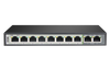 D-LINK 10P GIGABIT POE SWITCH WITH 8 LONG REACH POE PORTS (96W) AND 2 UPLINK PORTS