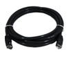 8Ware CAT6 Cable 0.5m - Black Premium RJ45 Ethernet Network LAN UTP Patch Cord 26AWG CU Jacket