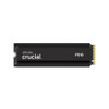 Crucial P510 2TB Gen5 2280 NVMe M.2 SSD Heatsink 10,000 / 8,700 MB/s R/W 1200TBW 1.4M IOPS 1.5M hrs MTTF Full-Drive Encryption 5yrs