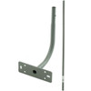 WALL / EAVE MOUNT DISH ANTENNA MAST