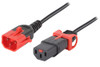 IEC-LOCK C13 TO C14 EXTENSION CORD