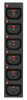 IEC-LOCK C13 PANEL SOCKET - 6 WAY