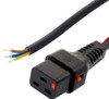 IEC-LOCK C19 LEAD TO BARE END