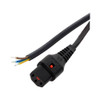 IEC-LOCK C13 FEMALE PLUG TO BARE WIRES